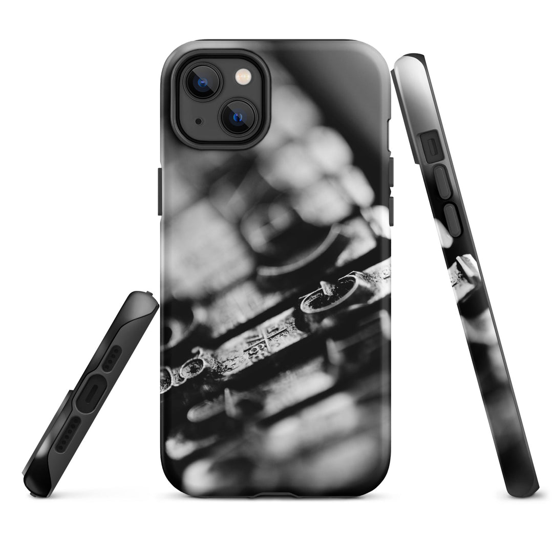 Hardcase iPhone® Handyhülle - Schreibmaschine iPhone 14 Plus artlia