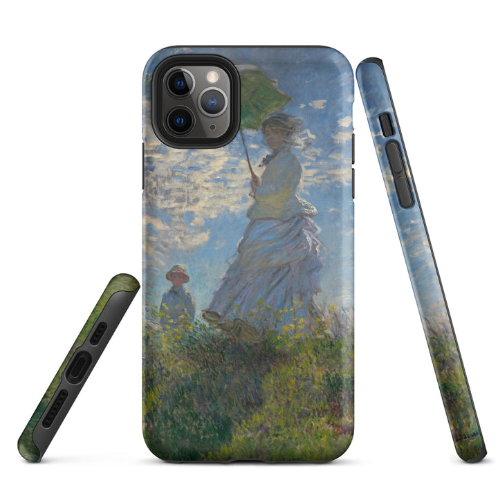 Hardcase iPhone® Handyhülle - Woman with a Parasol - Madame Monet and Her Son iPhone 11 Pro Max artlia
