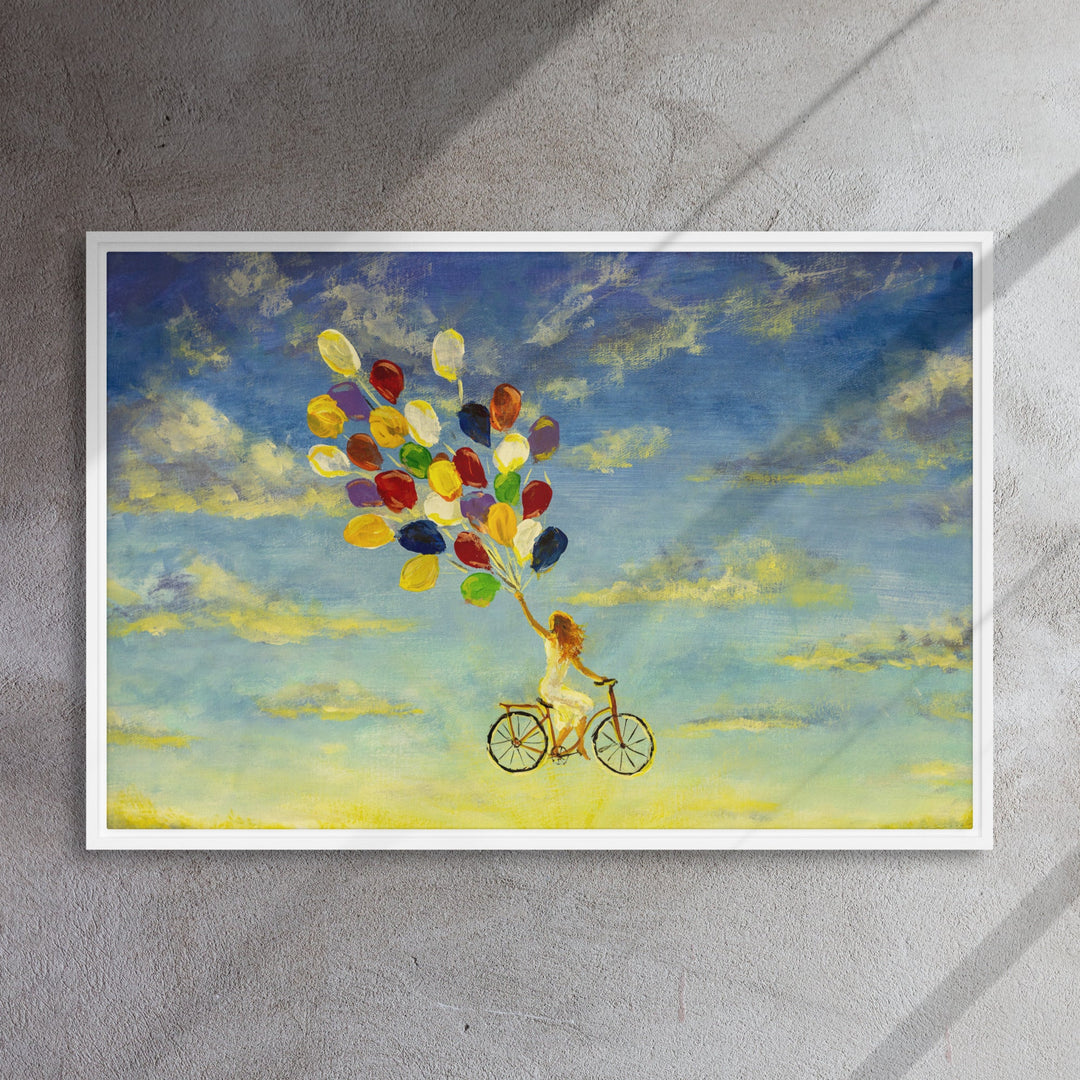 Leinwand - Luftballons am Himmel artlia