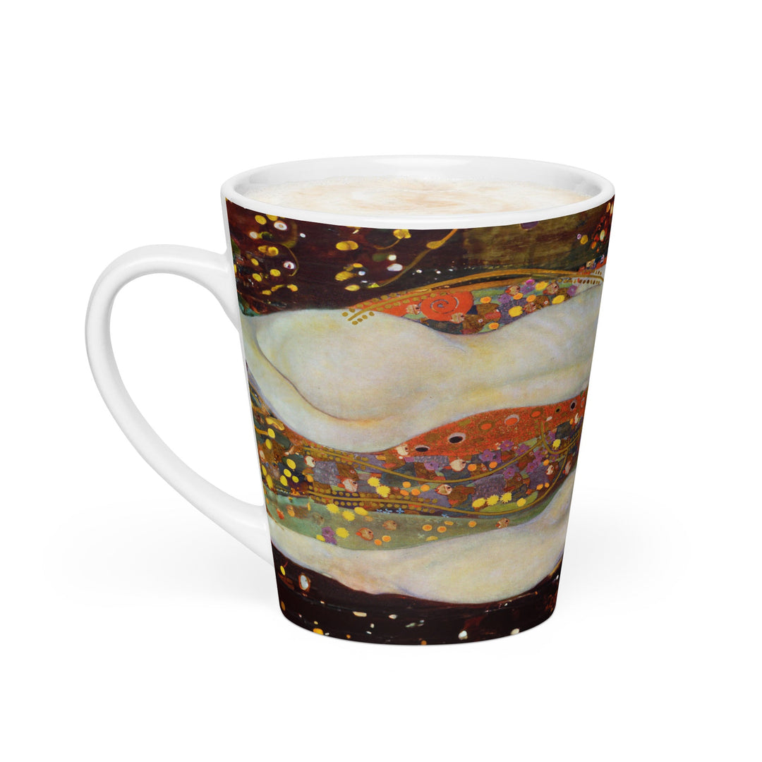 Milchkaffeetasse - Gustav Klimt, Wasserschlangen II artlia
