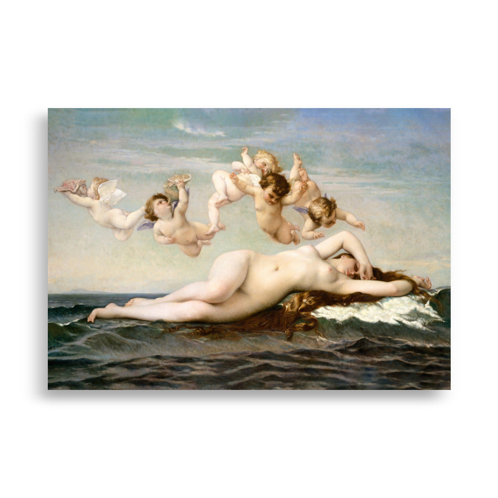 Poster - Alexandre Cabanel, Die Geburt der Venus ohne Rahmen / 21×30 cm artlia