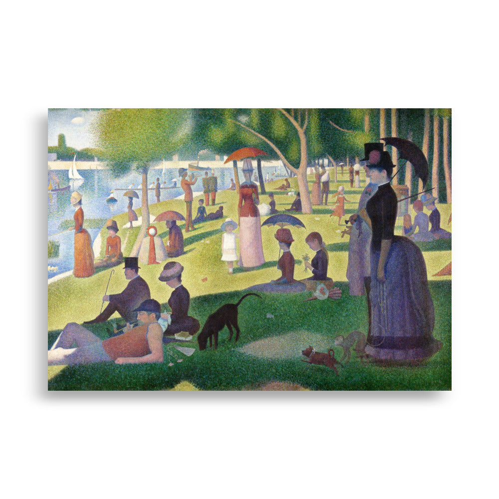 Poster - Ein Sonntagnachmittag auf der Insel La Grande Jatte artlia
