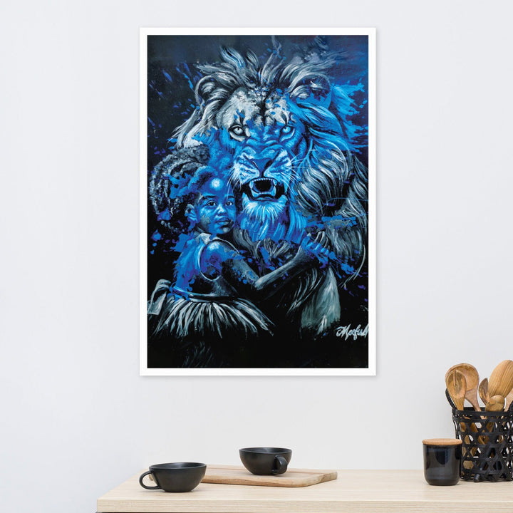 Poster - Fierce Guardian, Nokuthula M Mpofu artlia