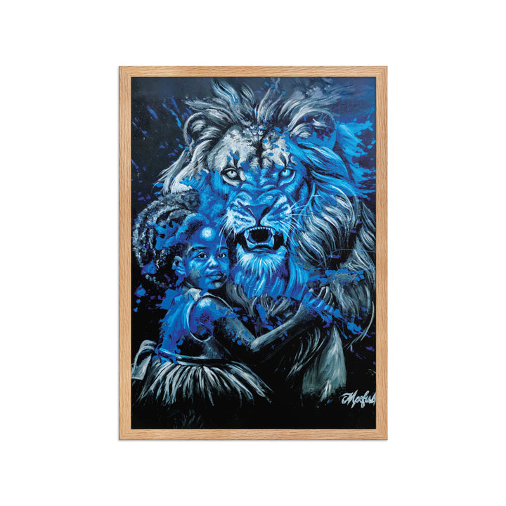 Poster - Fierce Guardian, Nokuthula M Mpofu Oak / A1 (59.4×84.1 cm) artlia