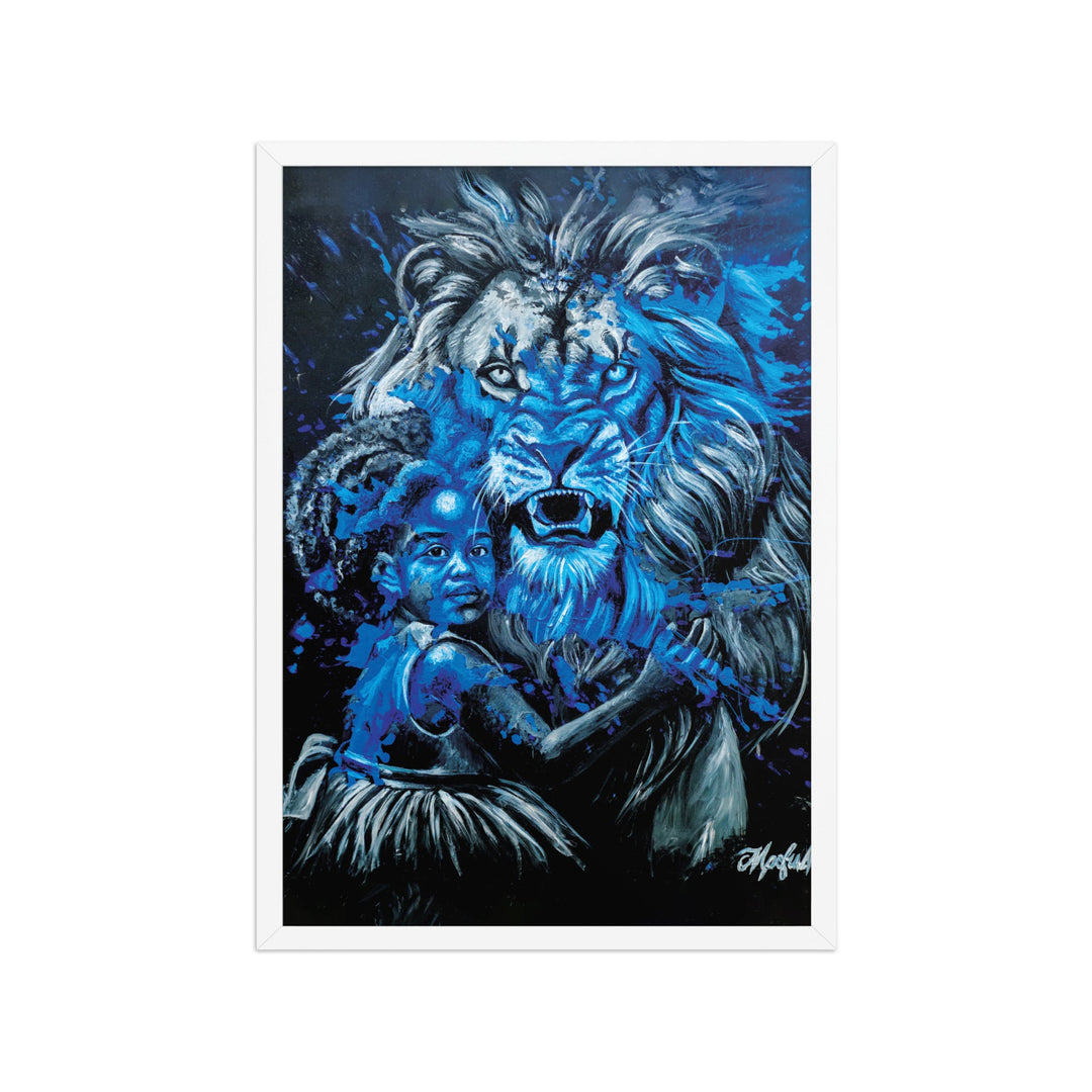 Poster - Fierce Guardian, Nokuthula M Mpofu Weiß / A1 (59.4×84.1 cm) artlia