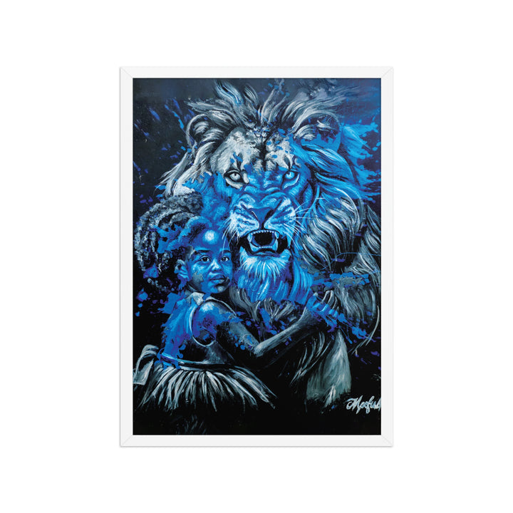 Poster - Fierce Guardian, Nokuthula M Mpofu Weiß / A1 (59.4×84.1 cm) artlia