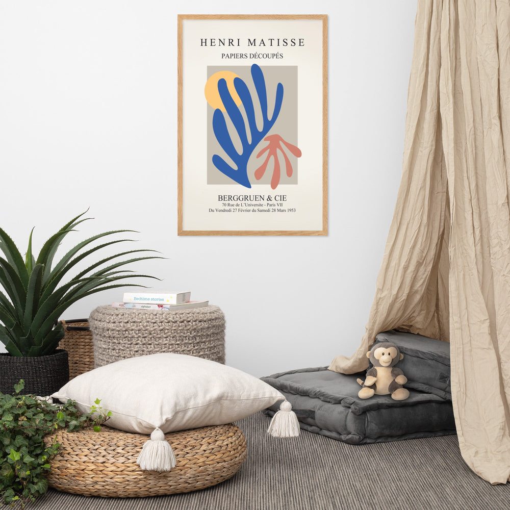 Poster - Henri Matisse, Papier Découpés bunter Garten artlia