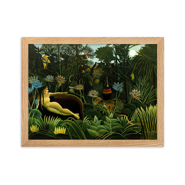 Poster - Henri Rousseau, Der Traum Oak / 30×40 cm artlia