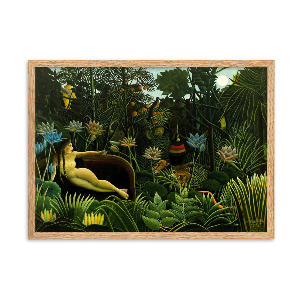 Poster - Henri Rousseau, Der Traum Oak / 50×70 cm artlia