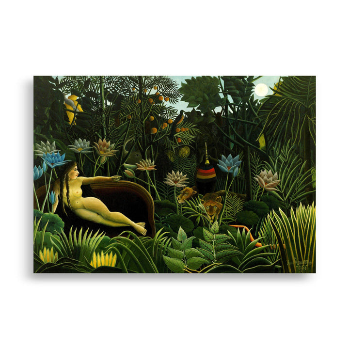 Poster - Henri Rousseau, Der Traum ohne Rahmen / 21×30 cm artlia