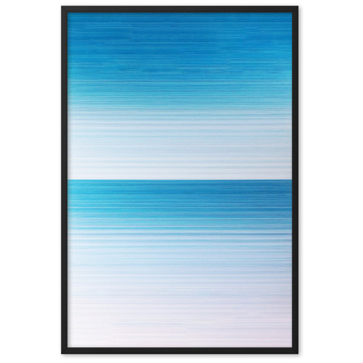 Poster - Horizont Schwarz / 61×91 cm artlia