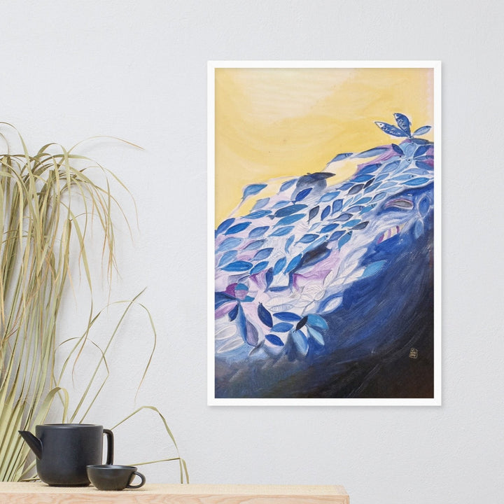 Poster - Lia Broecker-Jakob, Transzendenz der Fische artlia