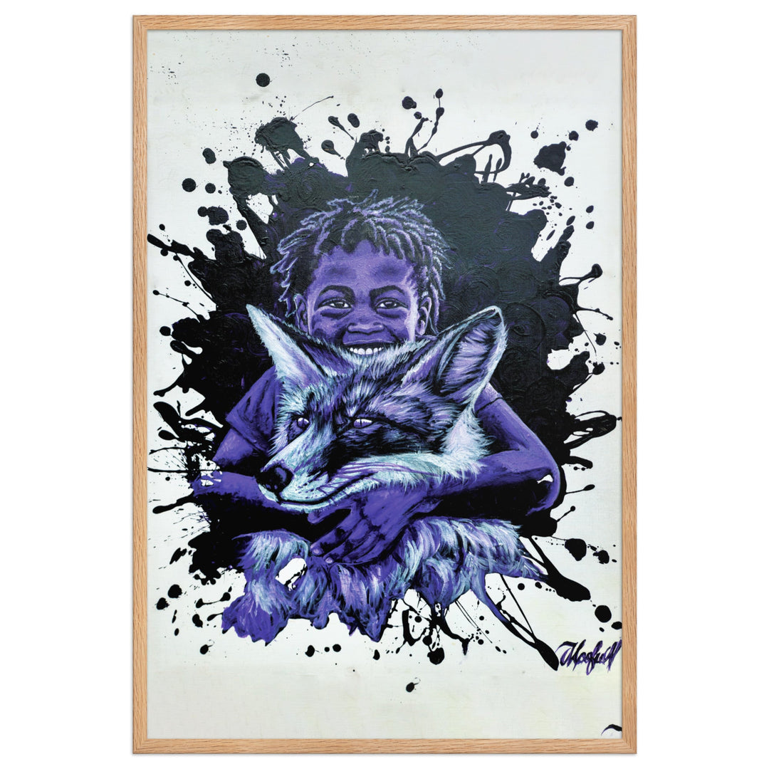 Poster - Mischief Core, Nokuthula M Mpofu Oak / 61×91 cm artlia
