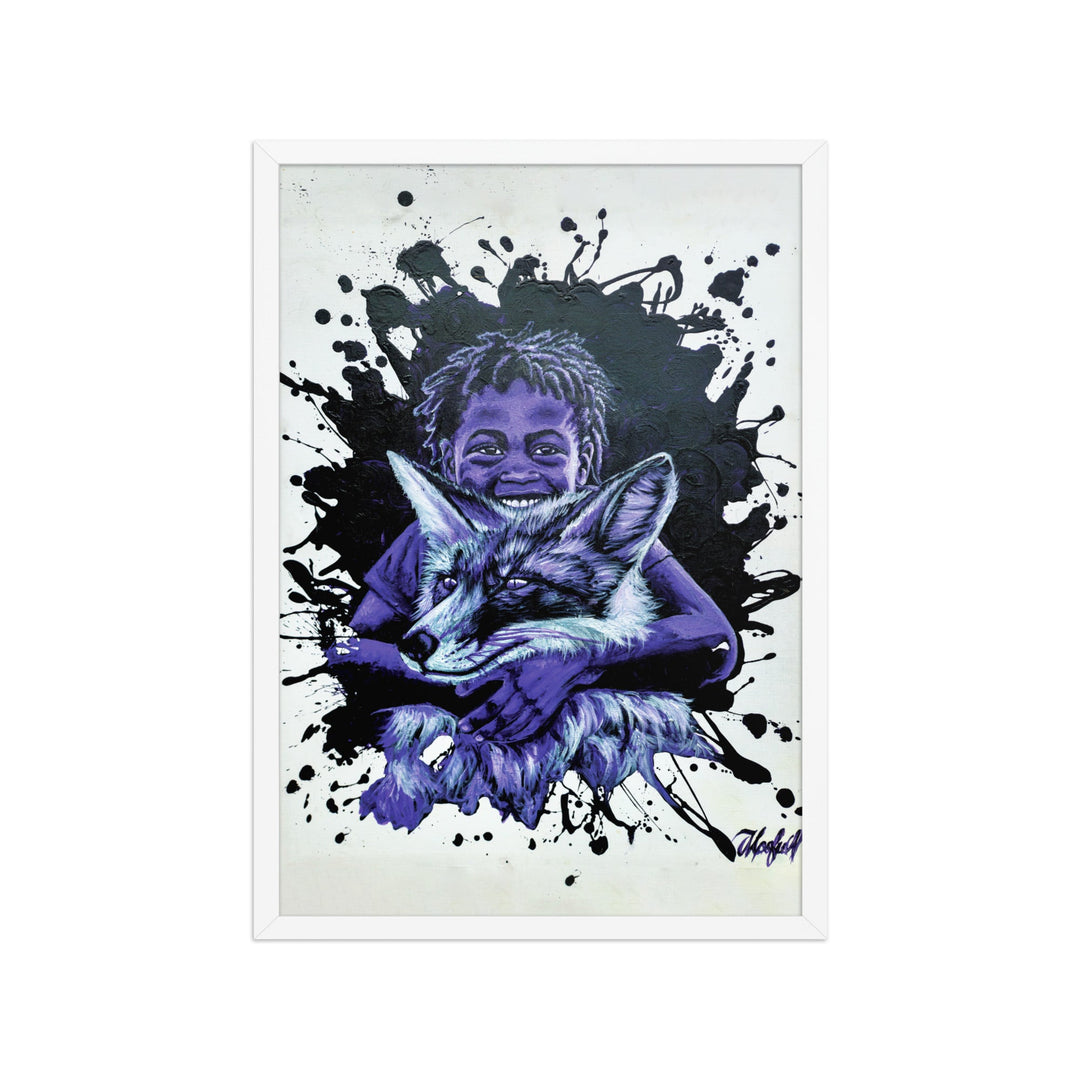 Poster - Mischief Core, Nokuthula M Mpofu Weiß / A1 (59.4×84.1 cm) artlia