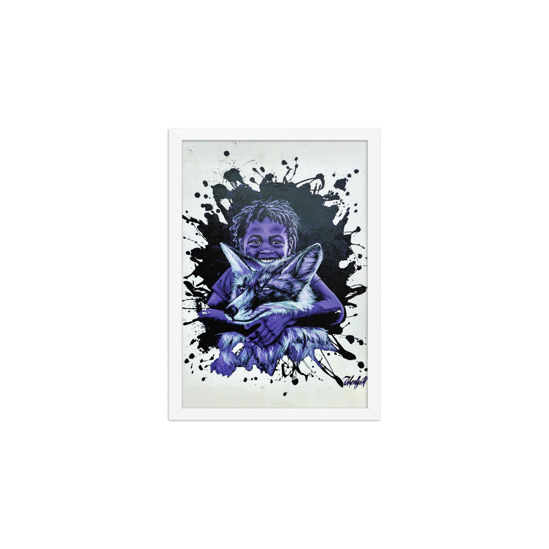 Poster - Mischief Core, Nokuthula M Mpofu Weiß / A2 (42×59.4 cm) artlia