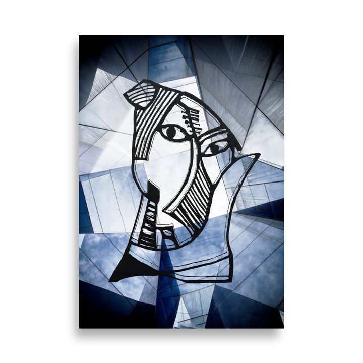 Poster - Pablo Picasso, Les Demoiselles d’Avignon, Geometry ohne Rahmen / 21×30 cm artlia