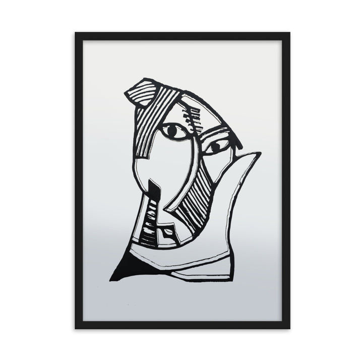 Poster - Pablo Picasso, Les Demoiselles d’Avignon grey Schwarz / 50×70 cm artlia