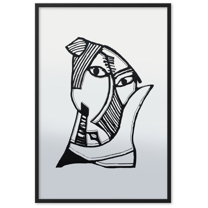 Poster - Pablo Picasso, Les Demoiselles d’Avignon grey Schwarz / 61×91 cm artlia