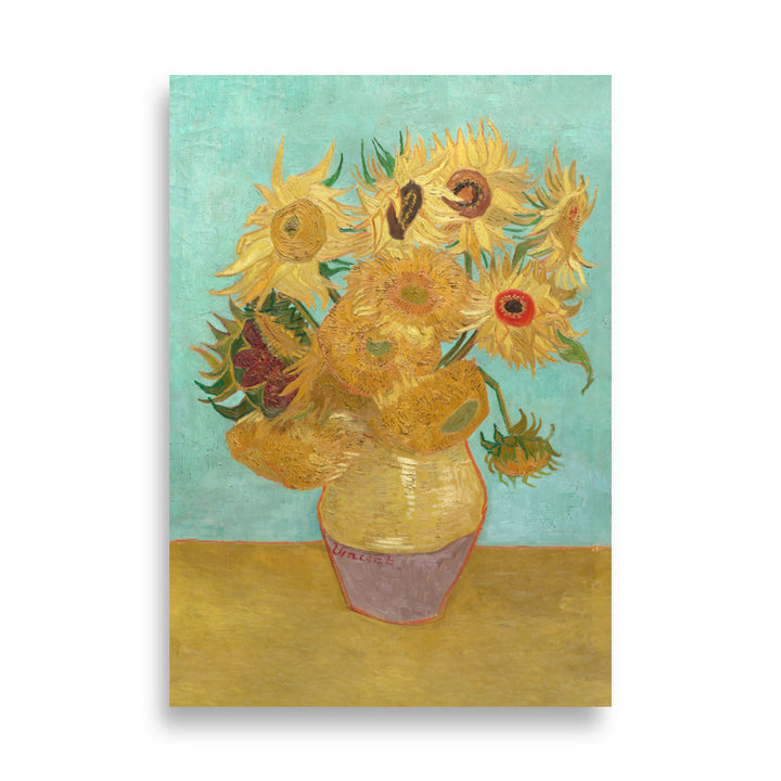 Poster - Sonnenblumen, 1889 21×30 cm artlia