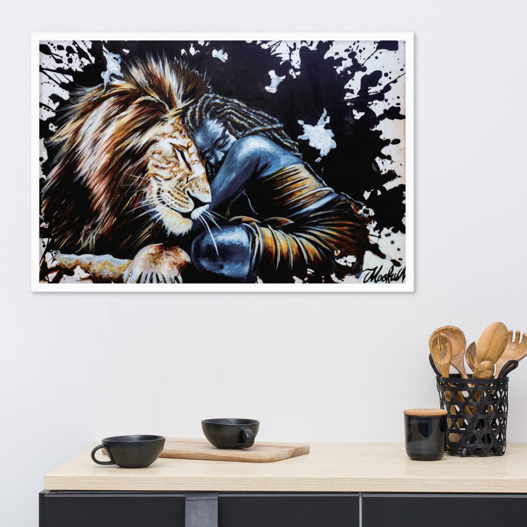 Poster - The Lioness, Nokuthula M Mpofu artlia