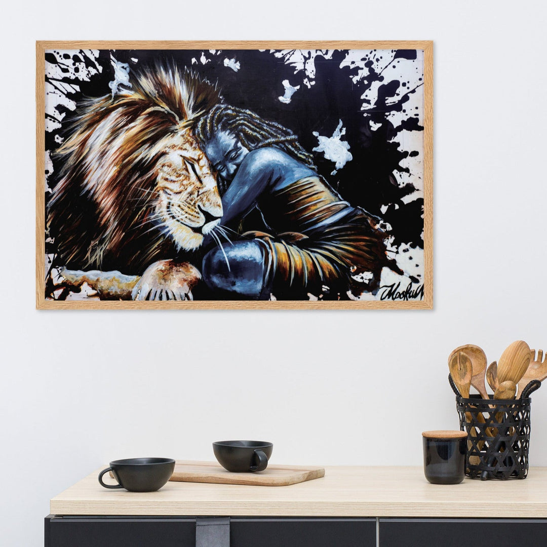 Poster - The Lioness, Nokuthula M Mpofu artlia