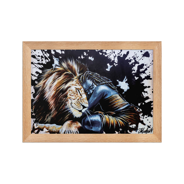 Poster - The Lioness, Nokuthula M Mpofu Oak / 21×30 cm artlia