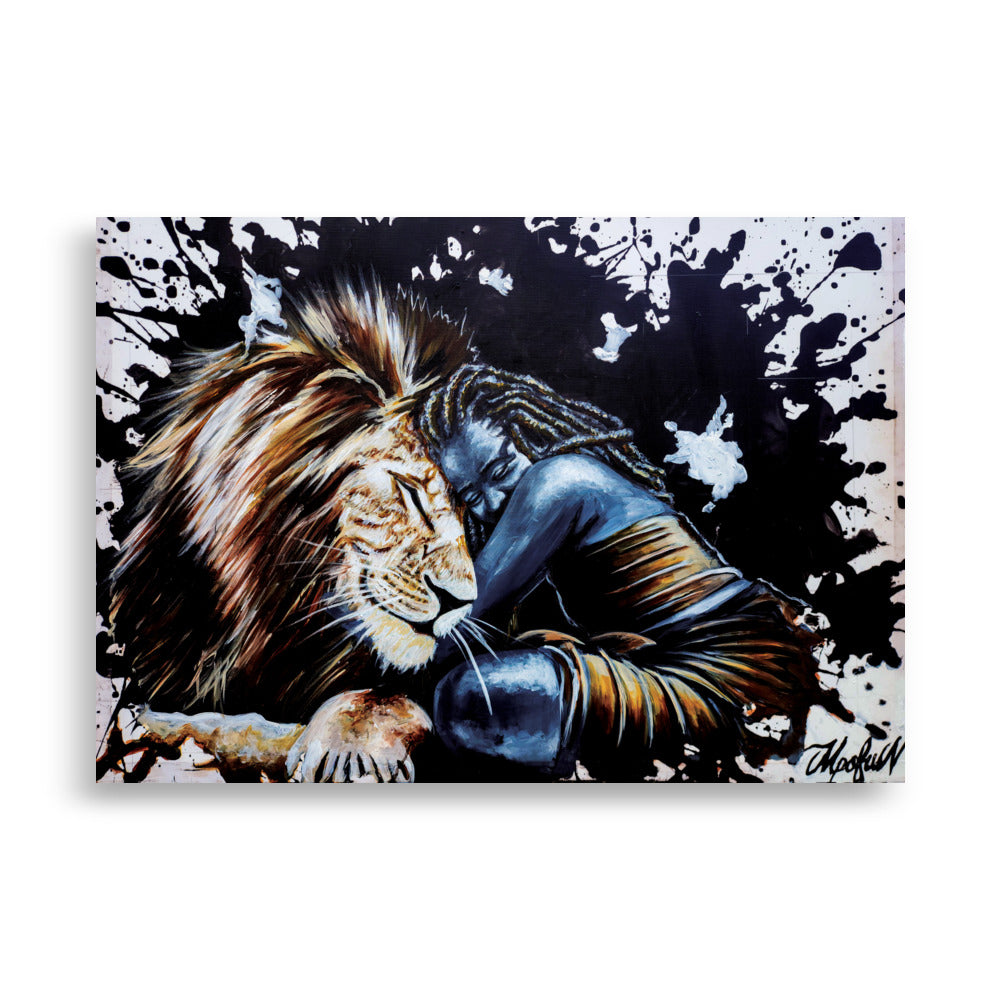 Poster - The Lioness, Nokuthula M Mpofu ohne Rahmen / 21×30 cm artlia