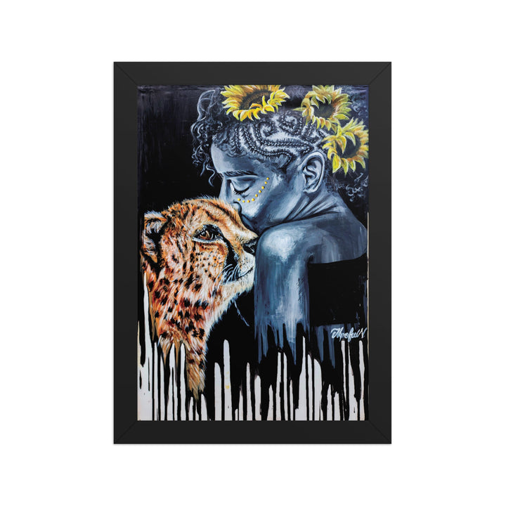 Poster - The Tamer, Nokuthula M Mpofu Schwarz / 21×30 cm artlia