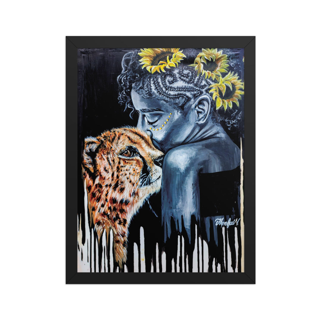 Poster - The Tamer, Nokuthula M Mpofu Schwarz / 30×40 cm artlia