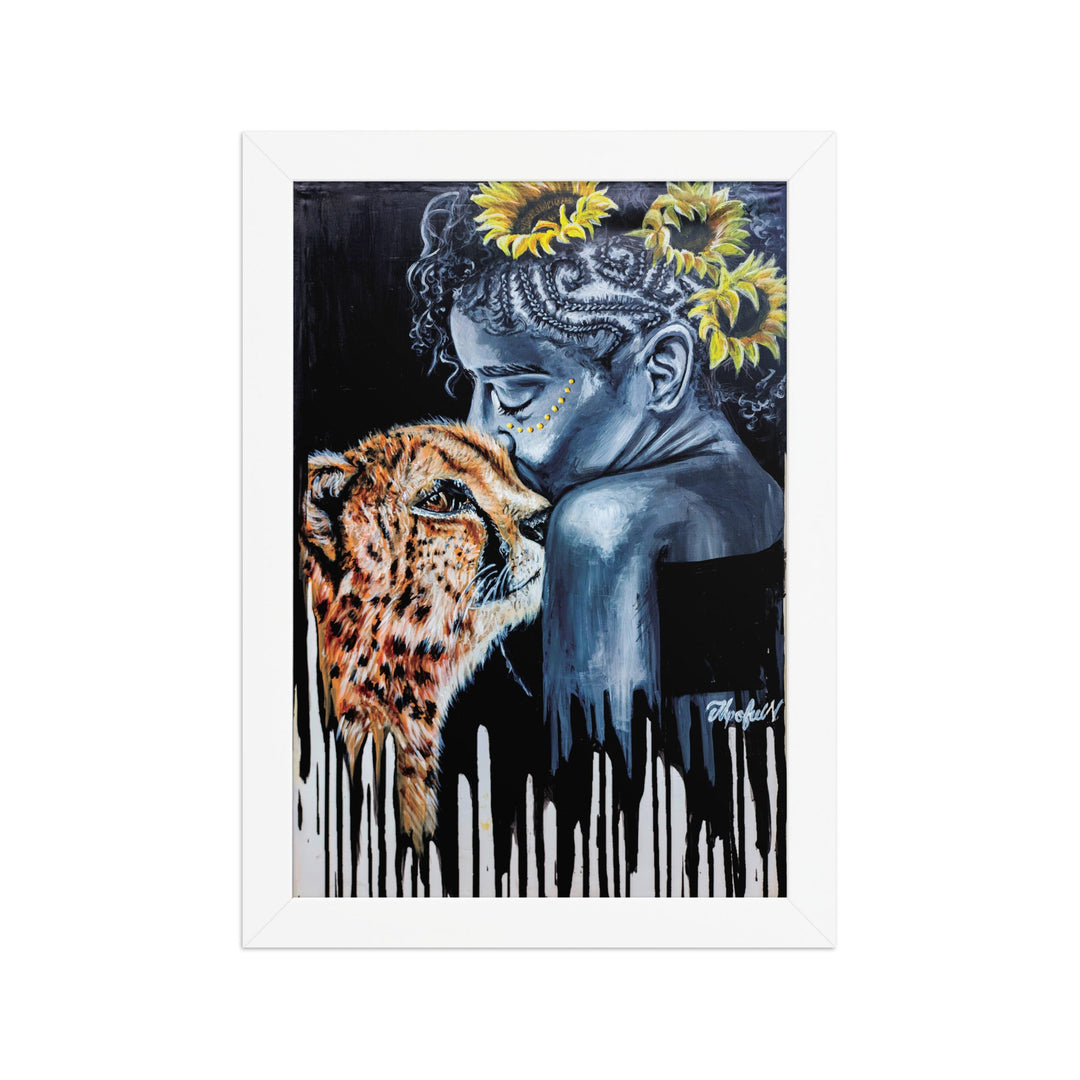 Poster - The Tamer, Nokuthula M Mpofu Weiß / 21×30 cm artlia