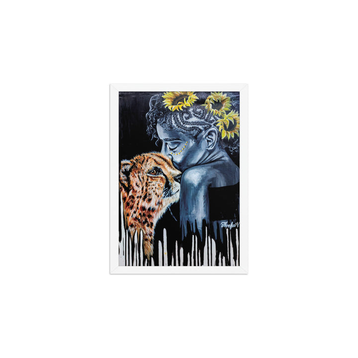 Poster - The Tamer, Nokuthula M Mpofu Weiß / A2 (42×59.4 cm) artlia