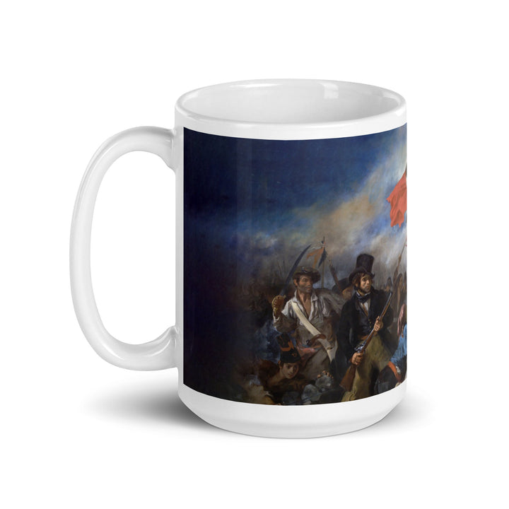 Tasse - Eugène Delacroix, Die Freiheit führt das Volk artlia