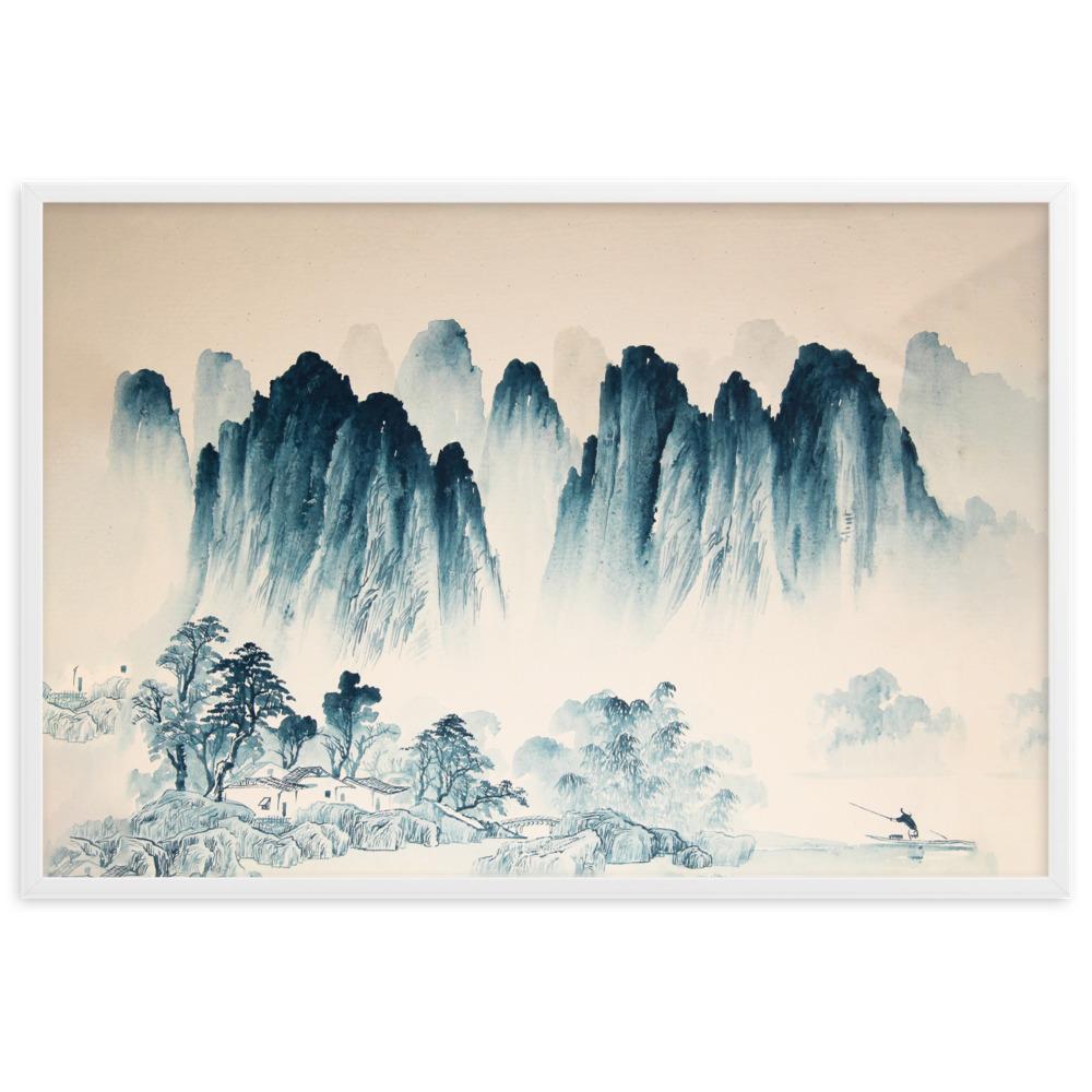 Die Berge Asiens - Poster artlia