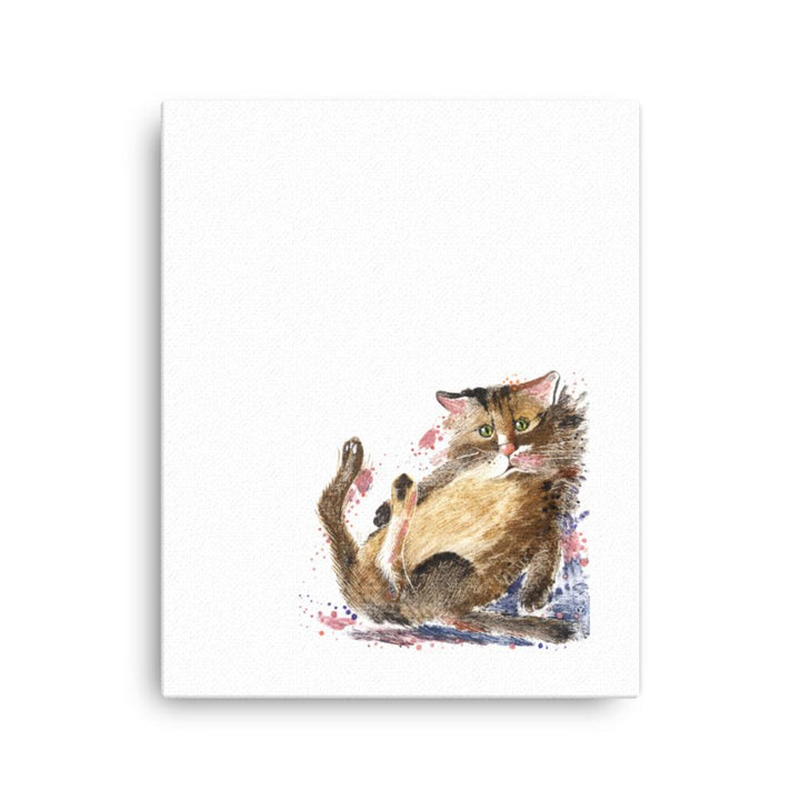 Dom Katze - Leinwand 41x51 cm artlia