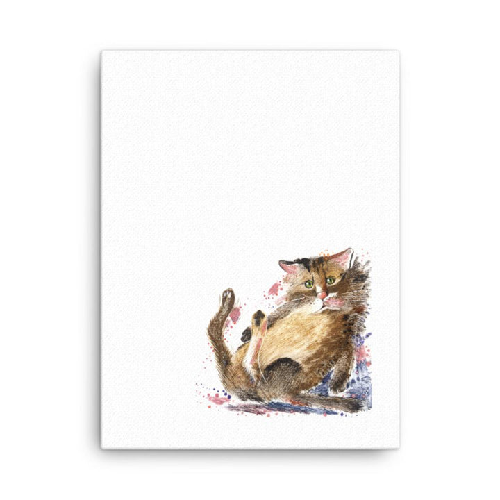 Dom Katze - Leinwand 30x41 cm artlia
