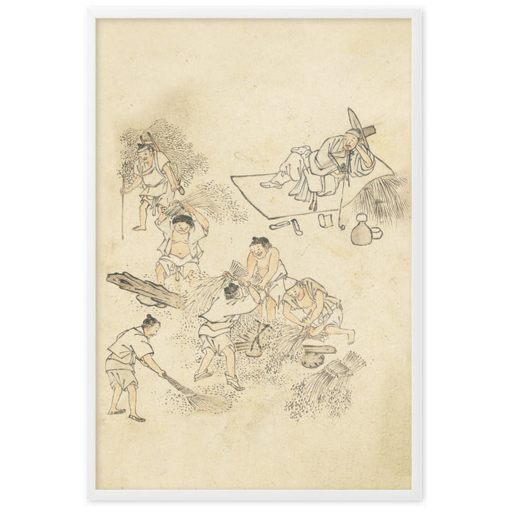 Dreschen, Kim Hong-do - Poster artlia