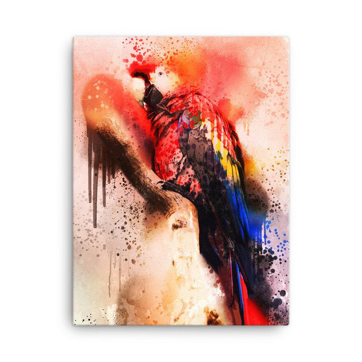 Fantasie Papagei - Leinwand 30x41 cm artlia
