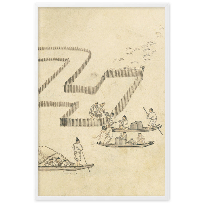 Fischfang, Kim Hong-do - Poster artlia