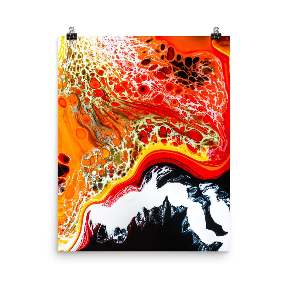 Fractal Abstract 10 - Poster 20x25 cm artlia