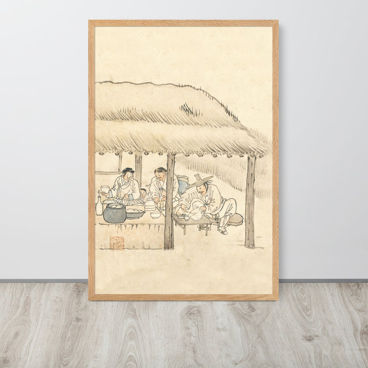 Gasthaus, Kim Hong-do - Poster artlia