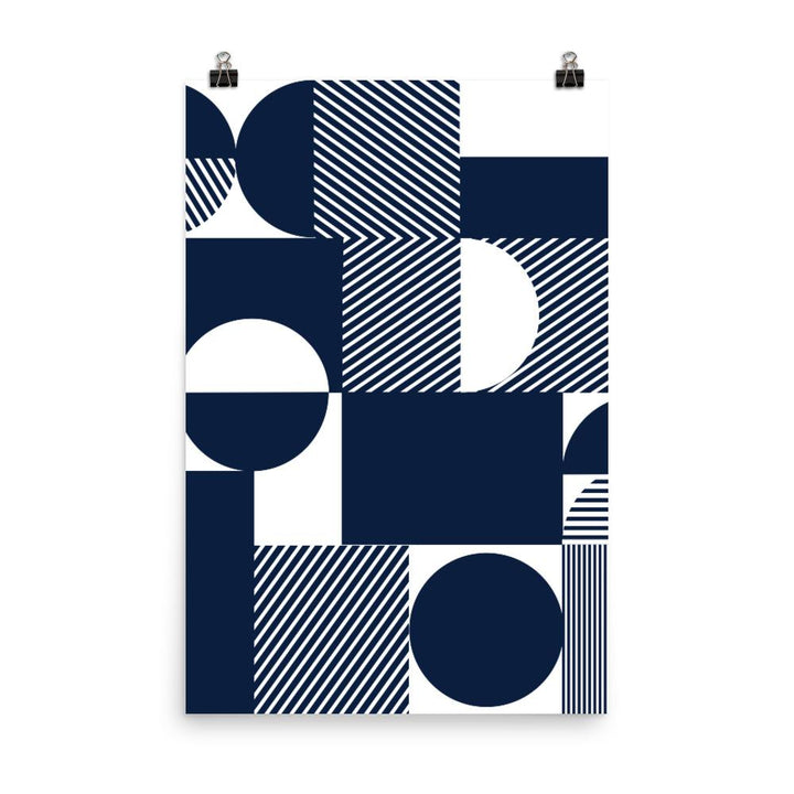Geometric 48 - Poster 30x45 cm artlia