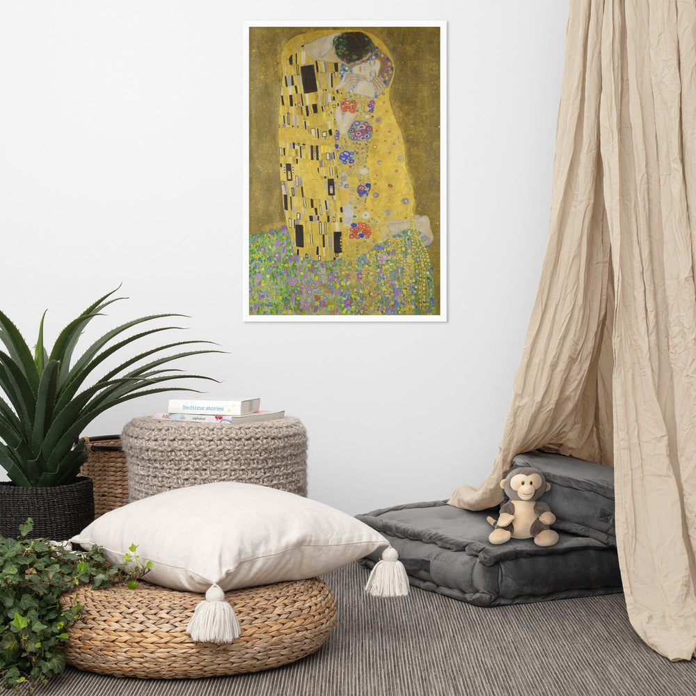 Gustav Klimt, Der Kuss - Poster artlia