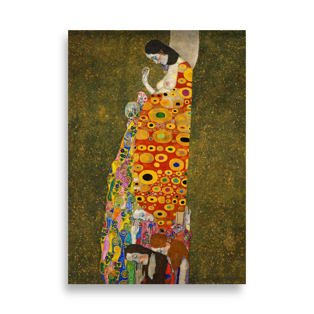 Gustav Klimt, Hope II - Poster 21×30 cm artlia