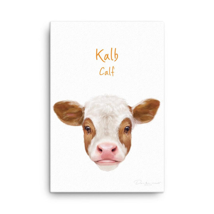 Kalb - Leinwand 61x91 cm artlia