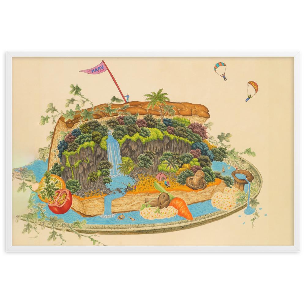 köstliche Landschaft 7 - Poster artlia