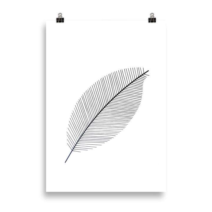 Leaf X Ray - Poster 21×30 cm artlia