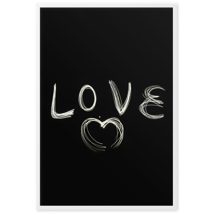 Love with Heart - Poster 21×30 cm artlia