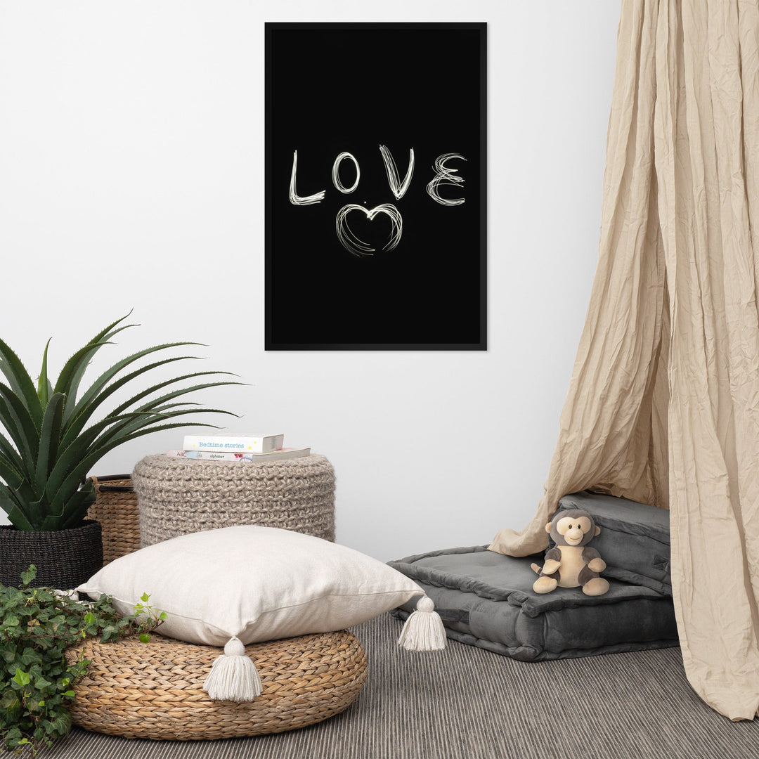 Love with Heart - Poster artlia