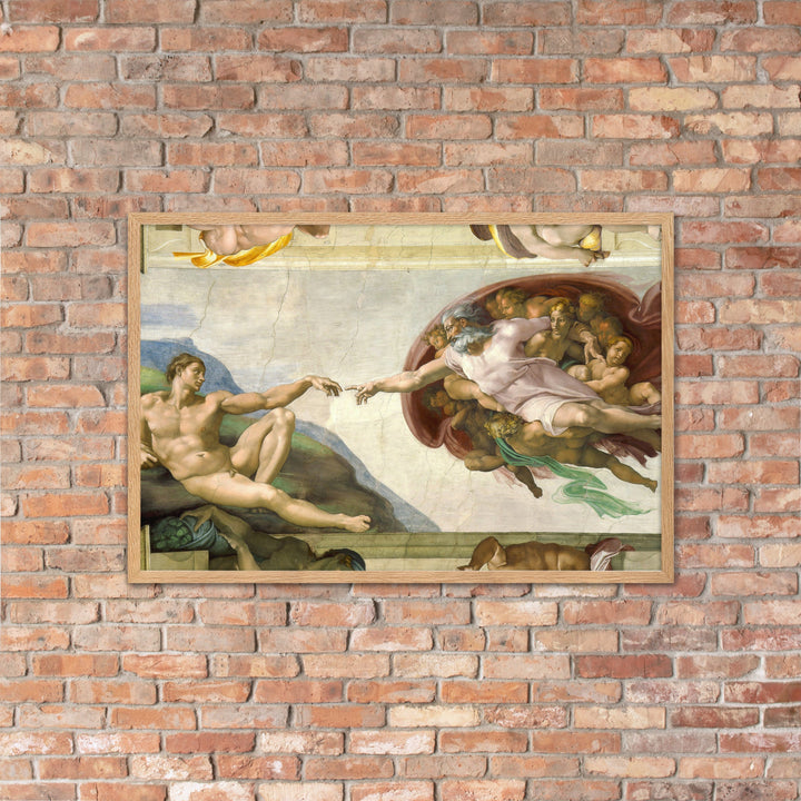 Michelangelo, Creation of Adam - Poster artlia