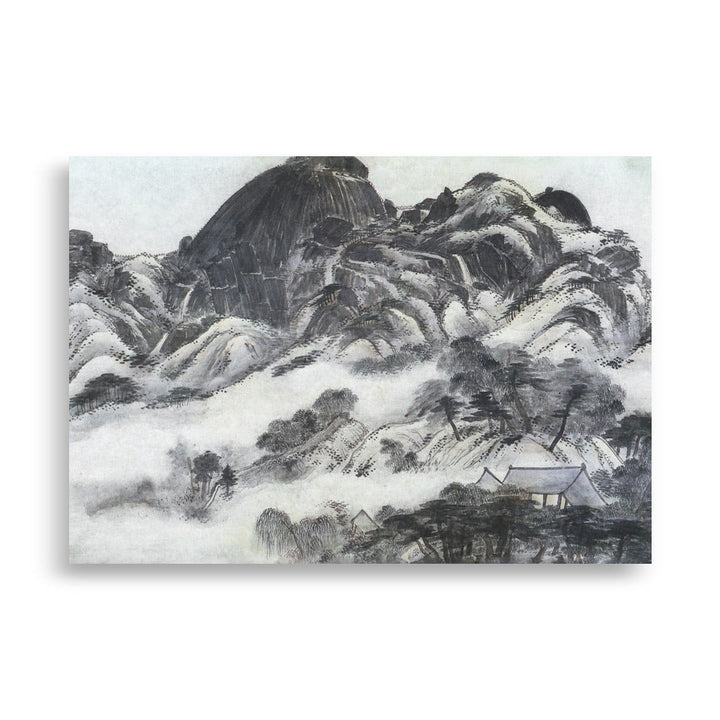 Mountain after Rain, Inwangjesaekdo - Poster 21×30 cm artlia